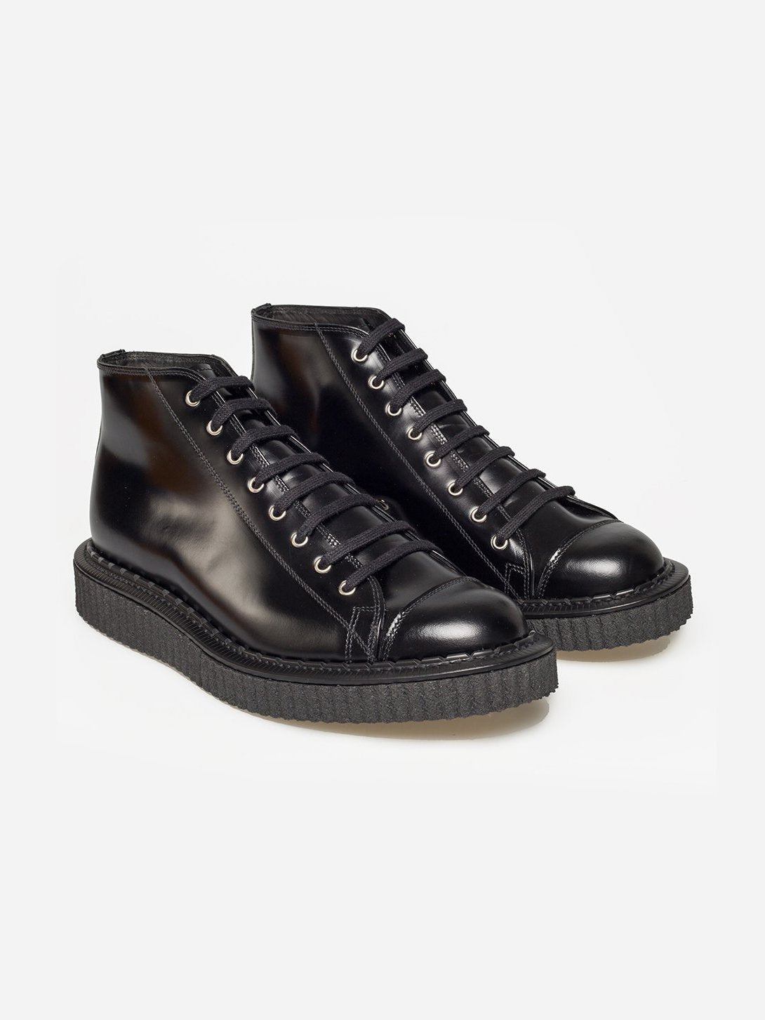 BLACK MONKEY BOOT GEORGE COX SHOES AT ONS