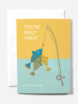 Father's Day Reely Great ONS GREETING CARDS NICE AF