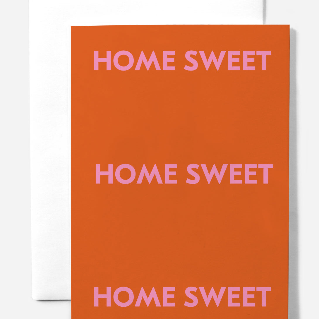 HOME SWEET HOME Nice AF Greeting Card