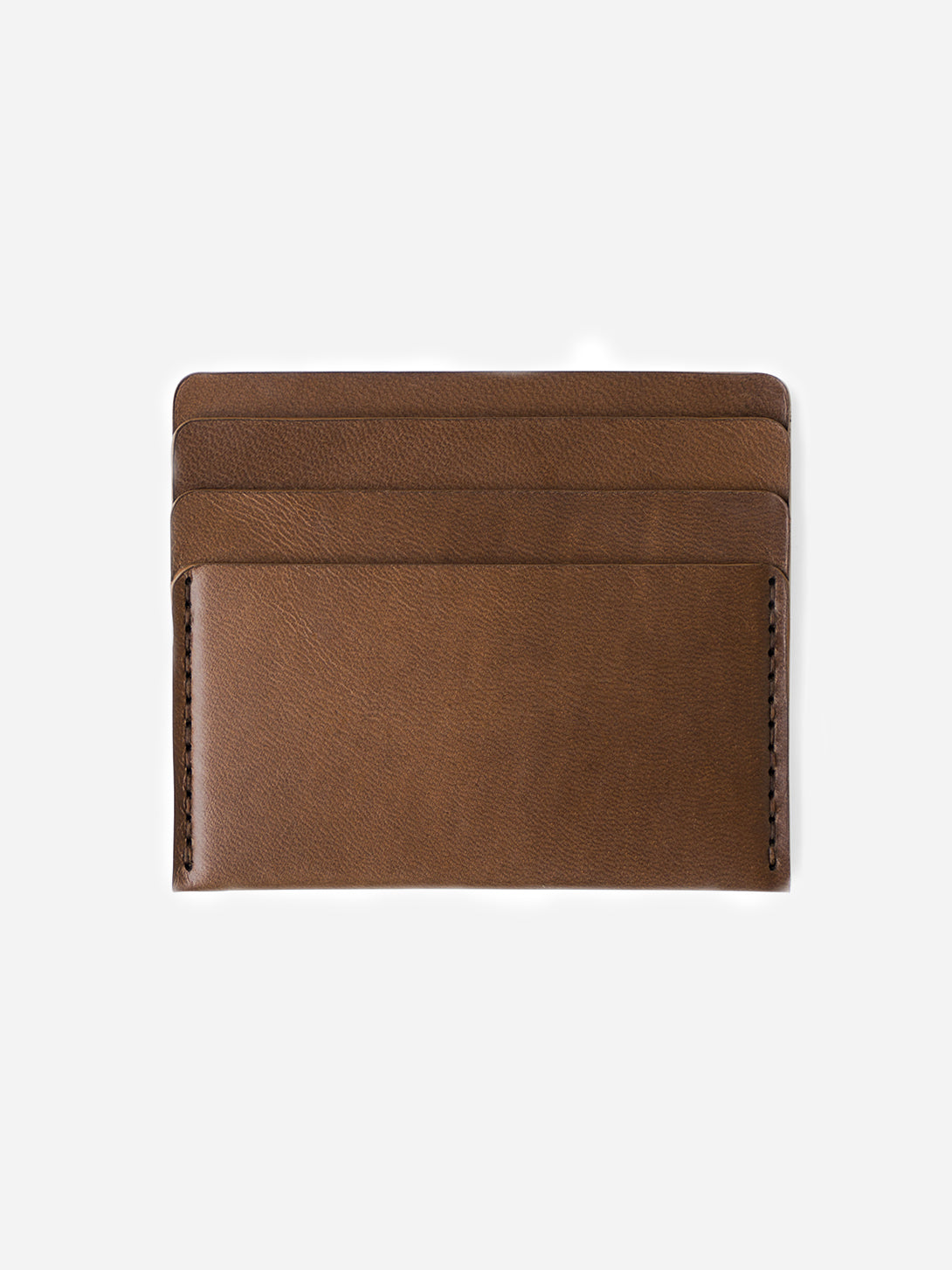 BARK mens card holder brown leather wallet cascade wallet makr