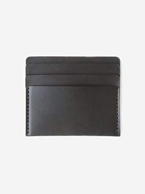 GUNMETAL mens card holder brown leather wallet cascade wallet makr