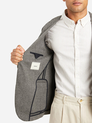 GREY causal blazer for men perry blazer ons clothing