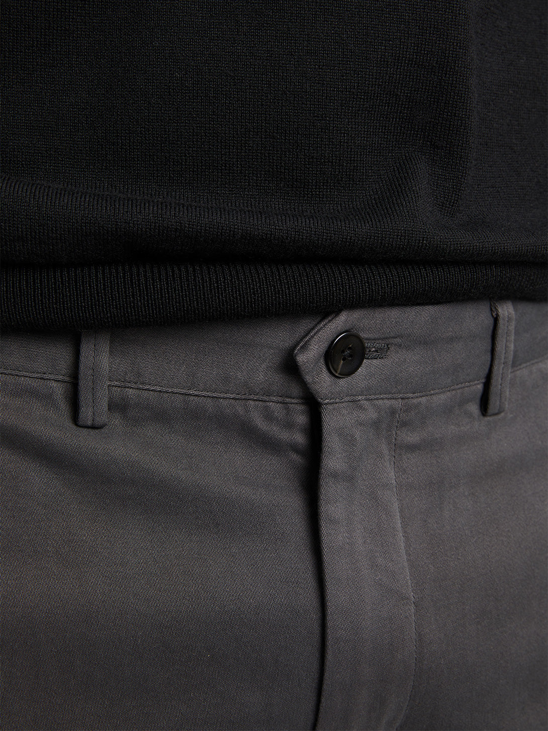 CHARCOAL GREY mens chino pants rider chino ons clothing