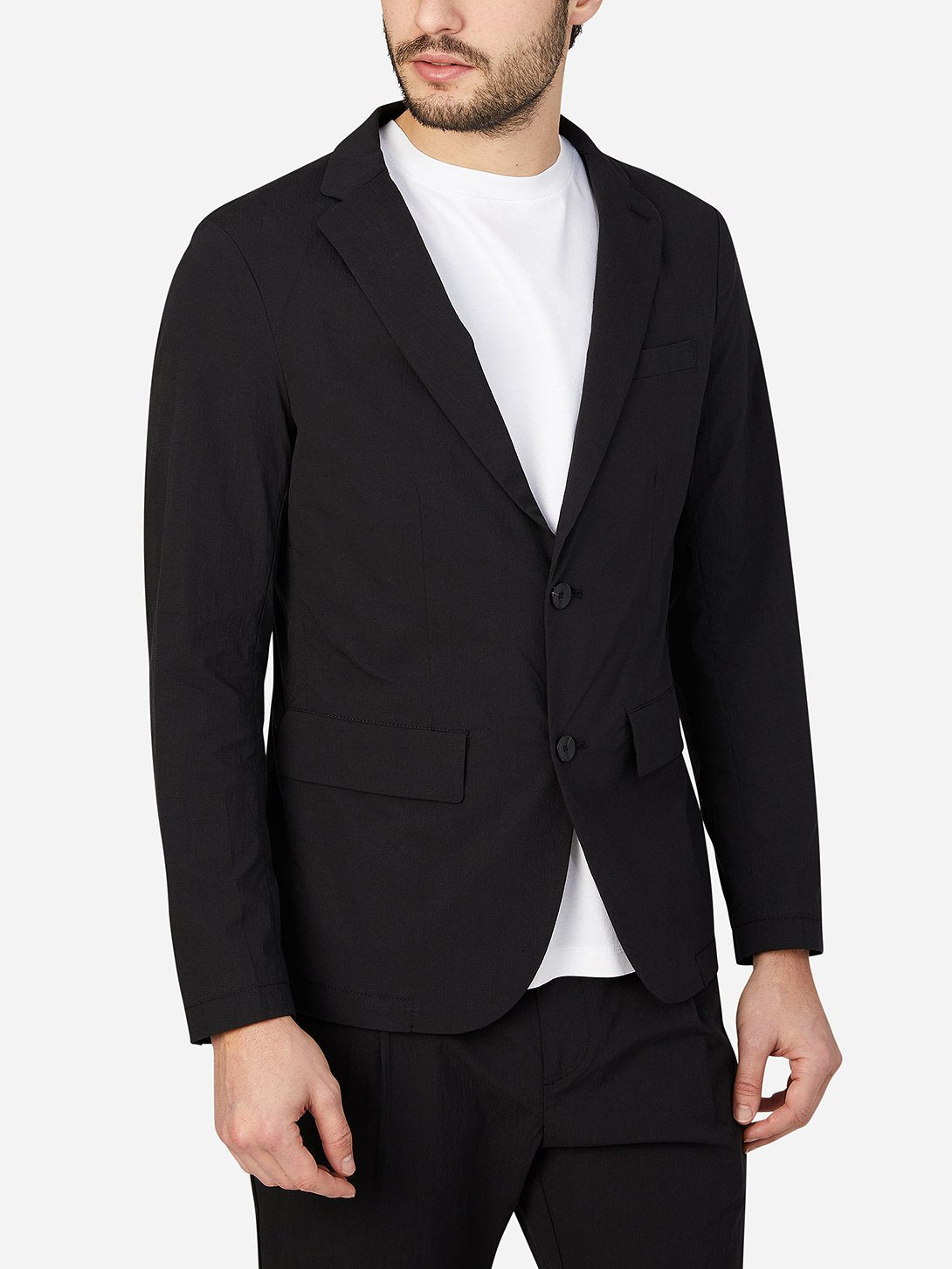JET BLACK blazers for men conduit packable blazer ons clothing