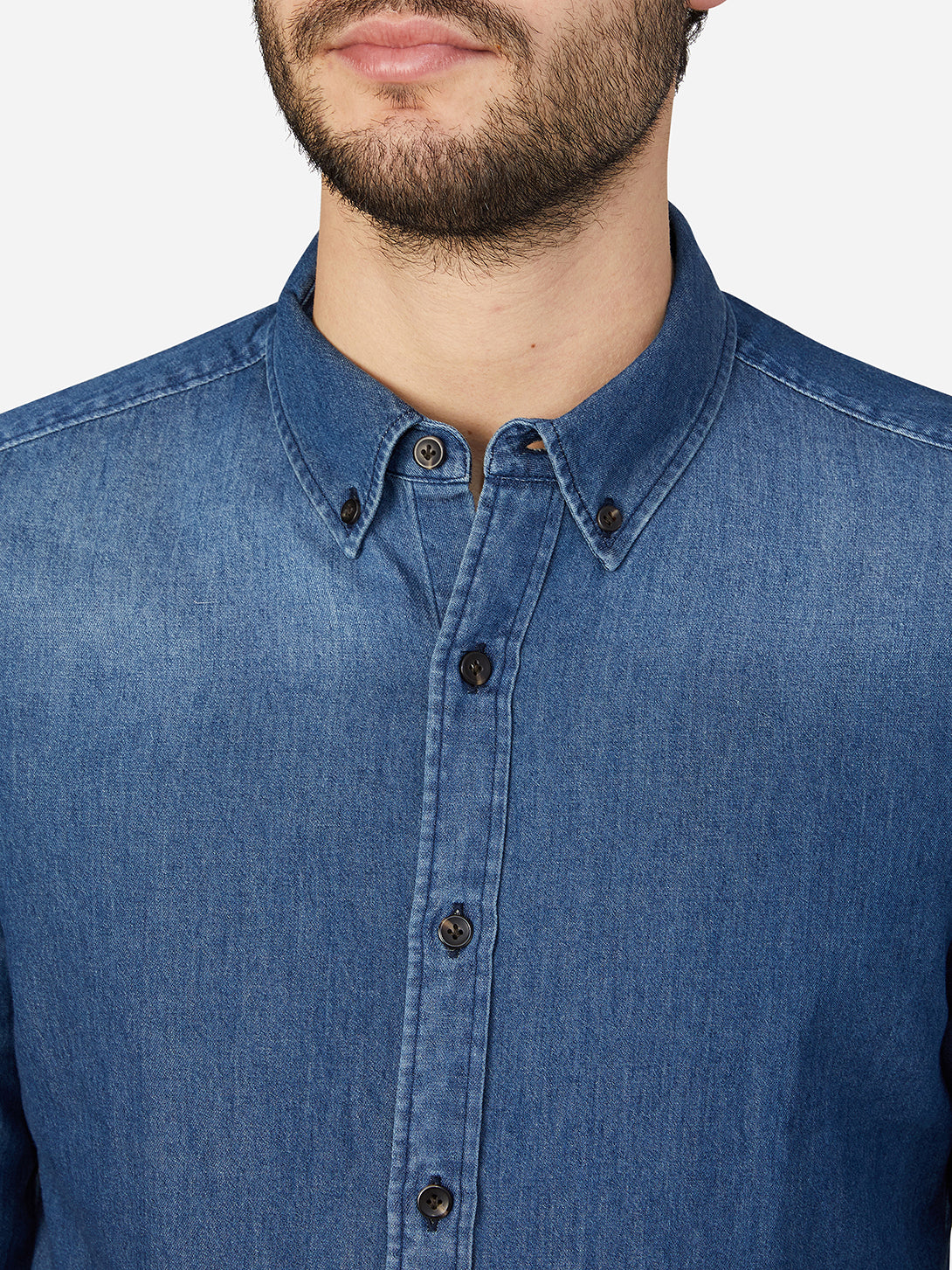 INDIGO BLUE oxford shirt mens dress shirts adrian denim oxford shirt ons clothing