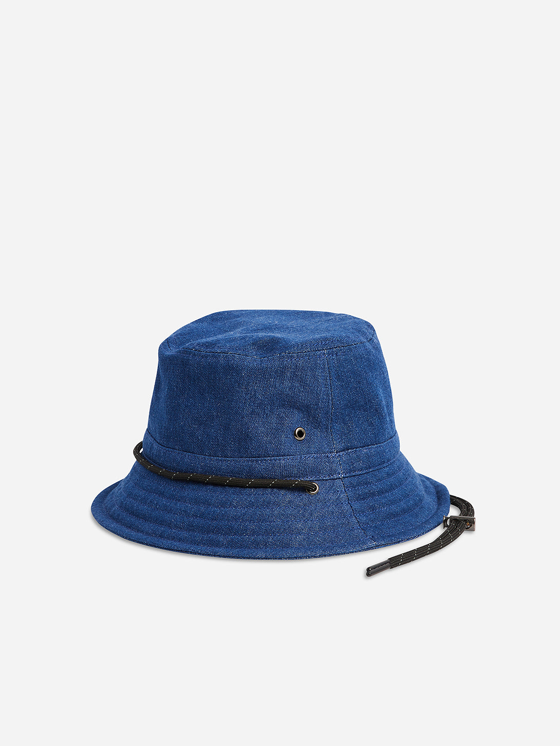 Mid Indigo Sherwood Bucket Hat Men’s denim accessories ONS Clothing