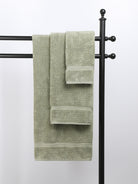 Minty Green SS22 Kapok Comfort Lattice Towel Med