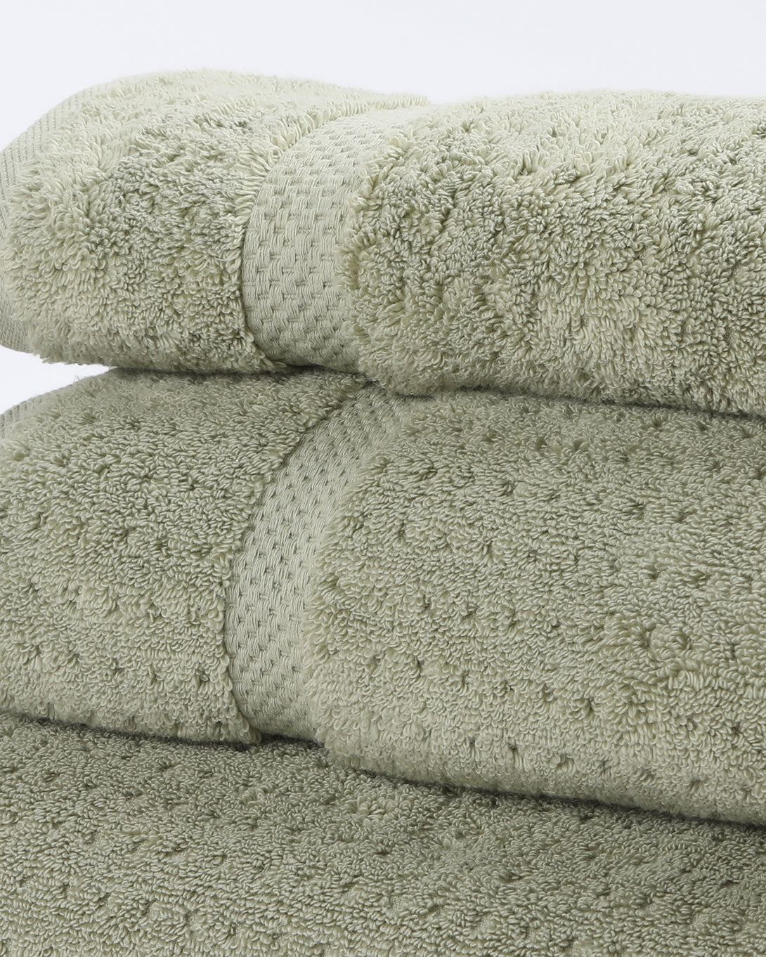 Minty Green SS22 Kapok Comforts Lattic Towel Large