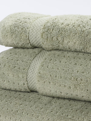 Minty Green SS22 Kapok Comfort Lattice Towel Med