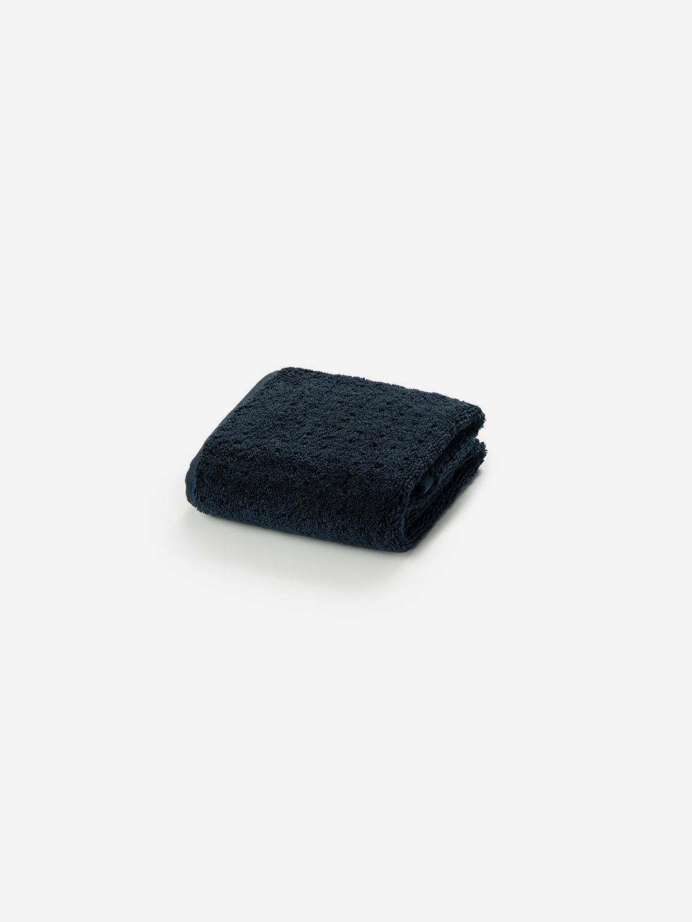 Navy SS22 Kapok Comfort Lattice Small Towel