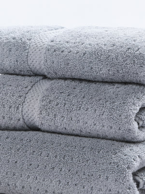 Silver Grey SS22 Kapok Comfort Lattice Small Towel