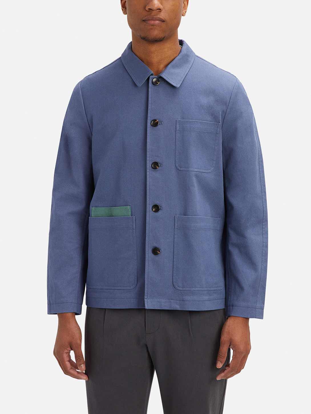 Vintage Indigo Men's Remi Chore Jacket