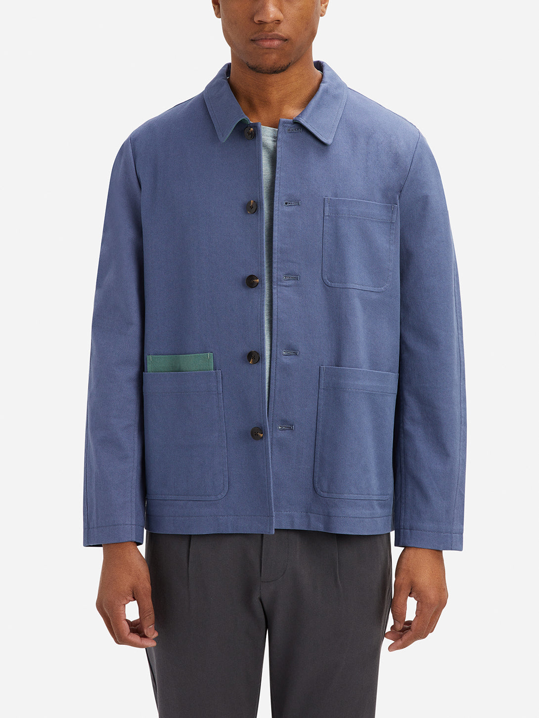 Vintage Indigo Men's Remi Chore Jacket 