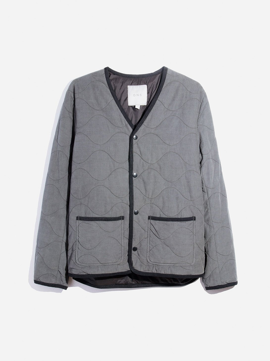 DARK SHADOW GREY jacket for men crescent jacket ONS clothing