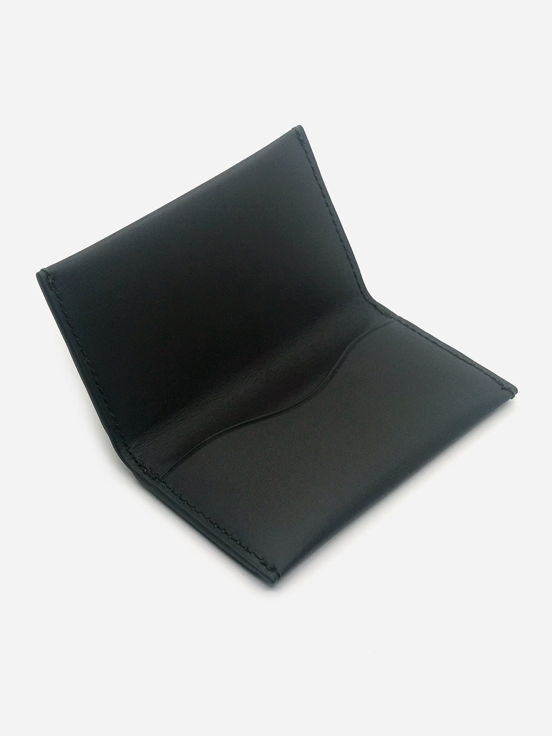 BLACK 4 SLOTS FOLDED CARDHOLDER ONS