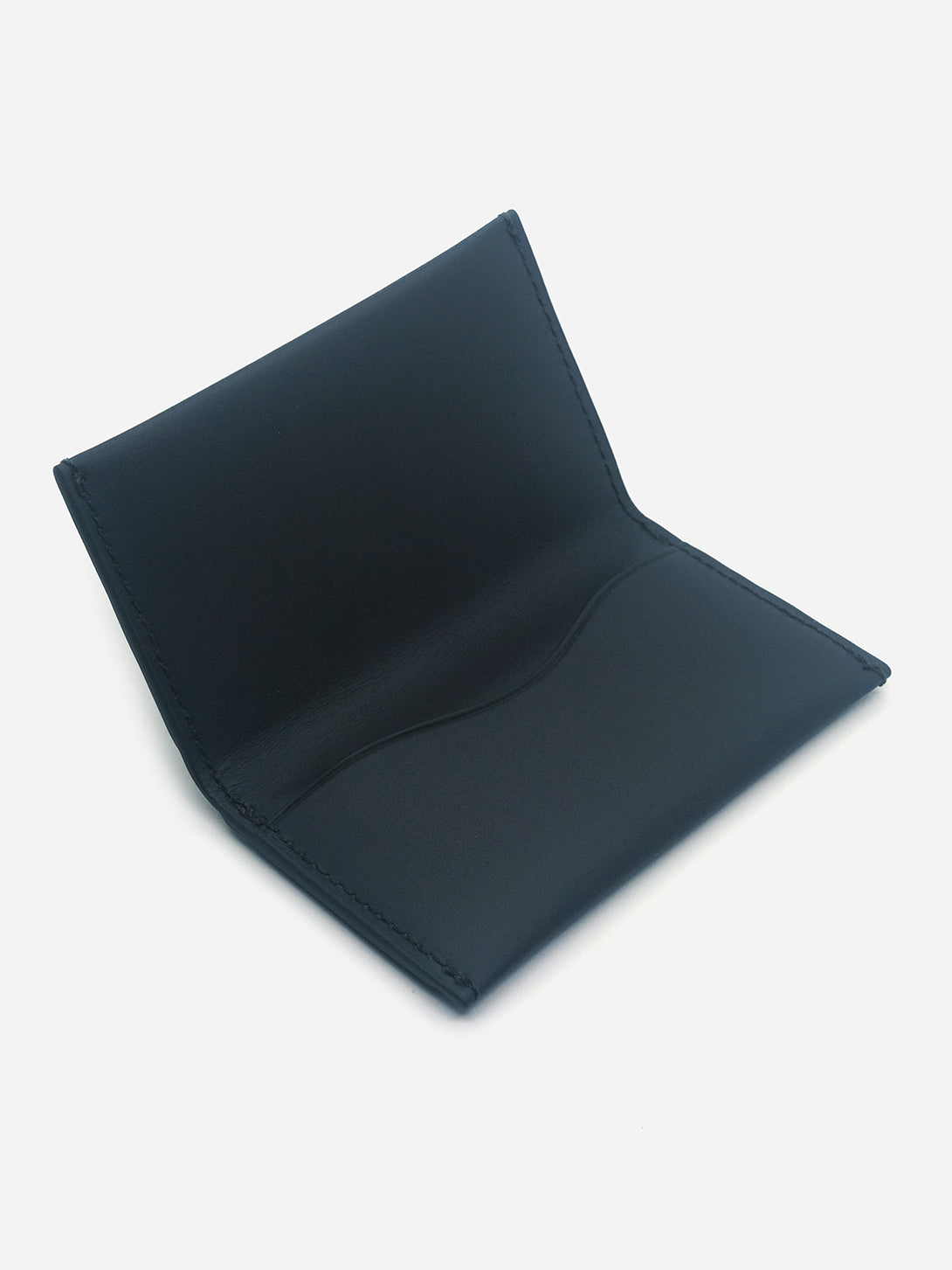 NAVY 4 SLOTS FOLDED CARDHOLDER ONS