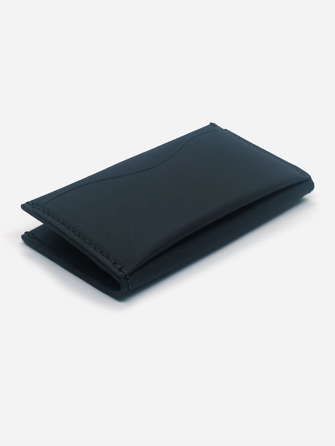 NAVY 4 SLOTS FOLDED CARDHOLDER ONS