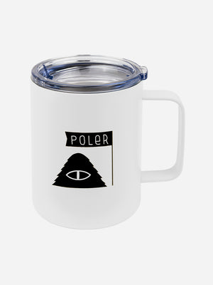 White Poler Insulated Mug